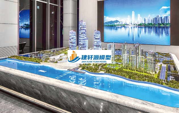 富春-金茂星外滩模型